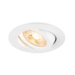 SLV New Tria 68 Faretti Aluminium Bianca Il Giro | Ritaglio 68mm - Adatto per 1x GU10 