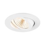 SLV New Tria 68 Faretti Aluminium Bianca Il Giro 8.3W 705lm 38D - 927 Bianco Molto Caldo | Ritaglio 68mm -  Miglior Resa Cromatica - Dimmerabile 