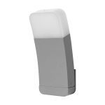 Ledvance Smart+ Wifi Luce da parete Curve Argento Esterni 9W 520lm - 830 Luce Calda | RGBW - Dimmerabile