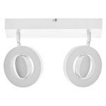 Ledvance LED Decor Faretti Saturn Plastica Bianca 21W 610lm - 830-842-865 CCT