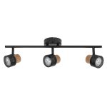 Ledvance LED Decor Faretti Cork Acciaio Nero 10W 690lm - 827 Bianco Molto Caldo | Dimmerabile