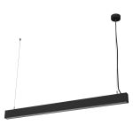 Ledvance LED Office Line Cuboid Soffitto Nero 42W 4400lm - 840 Bianco Freddo | A 3 Livelli Dimmerabile 