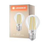 Ledvance Filamento LED E27 Pera Chiara 5W 1055lm - 830 Luce Calda | Sostitua 75W
