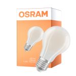 Osram Classic LED E27 Pera Filamento Ghiaccio 7.2W 1521lm Ultra Efficiency - 840 Bianco Freddo | Sostitutiva 100W