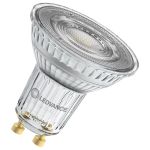 Ledvance Faretti LED GU10 PAR16 6.1W 575lm 60D - 930 Luce Calda -  | Miglior Resa Cromatica - Dimmerabile - Sostitutiva 80W