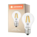 Ledvance Classic LED E27 Pera Filamento Chiara 3.4W 470lm - 840 Bianco Freddo| Sostitutiva 40W