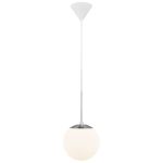 Nordlux Café Luce Pendente Vetro Bianca | Adatto per E27