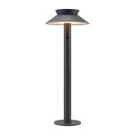 Nordlux Solar Lampada a piedistallo Justina Metallo Antracite 5W 400lm - 830 Luce Calda -  | Sensore di Movimento e Luce