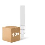 Confezione Multipack 10x Noxion Lucent PL-S LED 4.3W - 840 Bianco Freddo | 2-Pin - Sostitutiva 9W