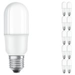 Confezione Multipack 10x Ledvance Parathom Retrofit Classic LED E27 Stick Ghiaccio 8W 806lm - 827 Bianco Molto Caldo | Sostitutiva 60W