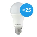 Confezione Multipack 25x Noxion Lucent Classic LED E27 Pera Ghiaccio 9.5W 1055lm - 840 Bianco Freddo | Sostitutiva 75W