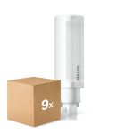Confezione Multipack 9x Philips CorePro PL-C LED 5.9W 600lm - 830 Luce Calda -  | 2-Pin - Sostitutiva 13W