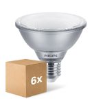 Confezione Multipack 6x Philips Master Value LED Bulbo Riflettore E27 PAR30S 9.5W 760lm 25D - 930 Luce Calda -  | Miglior Resa Cromatica - Dimmerabile - Sostitutiva 75W