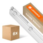 Confezione Multipack 6x Ledvance Stagna LED Stagna 26W 3500lm - 840 Bianco Freddo | 150cm