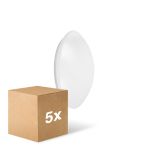 Confezione Multipack 5x Ledvance Surface Circolare 250 13W 840 960lm Bianca IP44 | Bianco Freddo
