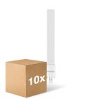 Confezione Multipack 10x Noxion Lucent PL-S LED  6W - 830 Luce Calda -  | 2-Pin - Sostitutiva 11W
