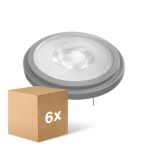 Confezione Multipack 6x Ledvance Superior Faretti LED Riflettore G53 AR111 11.7W 800lm 40D - 927 Bianco Molto Caldo | Miglior resa cromatica - Dimmerabile - Sostitua 75W