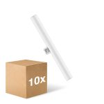 Confezione Multipack 10x Ledvance Ledinestra BASE LED Tube 3.5W 370lm - 827 Bianco Molto Caldo | 30cm - Sostitutiva 25W