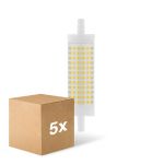 Confezione Multipack 5x Ledvance Parathom Line LED R7s 118mm  18.5W 2452lm - 827 Bianco Molto Caldo | Sostitutiva 150W