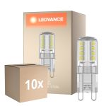 Confezione Multipack 10x Ledvance Performance LED Capsule Chiara G9 2.6W 320lm - 827 Bianco Molto Caldo | Sostitutiva 30W