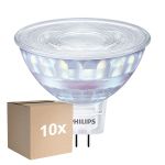 Confezione Multipack 10x Philips Master LED Faretti GU5.3 MR16 7.5W 621lm 36D - 922-927 Dim To Warm | Miglior Resa Cromatica - Dimmerabile - Sostitutiva 50W