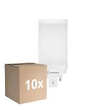 Confezione Multipack 10x Ledvance DULUX-TE LED 6W - 840 Bianco Freddo | 4-Pin - Sostitutiva 13W