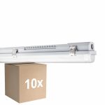 Confezione Multipack 10x Ledvance LED Stagna Alloggio MT Gen 3 IP65 | Adatto per 1x60cm Tubo LED