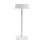 Eglo Lampada Da Tavolo Simeri Solar Acciaio Bianca 3W 250lm - 830-860 Regolabile Bianca | IP44 - Dimmerabile al tocco - USB-C