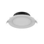 Noxion Downlight LED Hera Piatto Incasso Bianca 9W 900lm 80D - 827-830-840 CCT | 132mm - Ritaglio 120mm