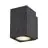 SLV Enola M Luce Da Parete Aluminium Grigio Piazza 11W 980lm - 940 Bianco Freddo | Esterni - IP65 - Miglior Resa Cromatica