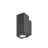 SLV Theo Pro S Up/Down Luce Da Parete Aluminium Antracite 12W 1400lm - 827 Bianco Molto Caldo | Esterni - IP65