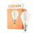 Osram Parathom Classic LED E14 Sferica Filamento Chiara 4W 470lm - 827 Bianco Molto Caldo | 3 Step Dim - Sostitutiva 40W