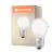 Ledvance Classic LED E27 Pera Filamento Ghiaccio 2.8W 250lm - 827 Bianco Molto Caldo | Dimmerabile - Sostitua 25W