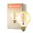 Ledvance Vintage 1906 LED E27 Globe Oro 4.8W 420lm - 822 Bianco Molto Caldo | Dimmerabile - Sostitua 37W
