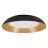Ledvance Lampada Da Soffitto A LED Orbis Alva Nero e Legna 36W 1600lm - 830 Luce Calda -  | Dimmerabile al tocco