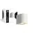 D'Lite Luce Da Parete Vossem Bianca| IP54 - Adatto Per 1x GU10 