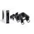 D'Lite Soffitto Faretti Clio Nero Inclinabile| Adatto per 4x GU10
