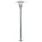 Nordlux Lønstrup 32 Lampada a piedistallo Acciaio e Vetro Grigio | 320mm - IP44 - Adatto per E27
