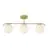 Nordlux Grant  Luce Pendente Vetro Ottone | Adatto per 3x E14