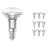 Confezione Multipack 10x Ledvance Performance Faretti LED E14 R50 1.5W 110lm 36D - 827 Bianco Molto Caldo | Sostitua 25W