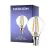 Noxion Lucent Lustre LED E14 Sferica Filamento Chiara 2.5W 250lm – Dimmerabile - Sostitutiva 25W