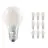 Confezione Multipack 10x Ledvance Classic LED E27 Pera Filamento Ghiaccio 7.5W 1055lm - 827 Bianco Molto Caldo | Sostitua 75W