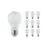 Confezione Multipack 10x Noxion Lucent Classic LED E27 Pera Ghiaccio 8W 806lm - 827 Bianco Molto Caldo | Sostitua 60W