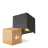 Confezione Multipack 4x D'Lite Luce Da Parete Elingen Nero Up & Down 4.9W 480lm - 830 Luce Calda -  | IP65