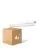 Confezione Multipack 4x Ledvance Reglette LED Linear Compatto Interruttore 8W 800lm - 830 Luce Calda | 60cm