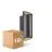 Confezione Multipack 10x Nordlux Nico Luce Da Parete Aluminium Nero Up & Down | IP54 - Adatto per 2x GU10