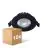 Confezione Multipack 10x Noxion LED Inclinabile Slim Spot Nero 6W 550lm - 930 Luce Calda | Ritaglio 75mm - IP54 - Miglior resa cromatica 