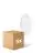 Confezione Multipack 5x Ledvance Surface Circolare 250 13W 840 960lm Bianca IP44 | Sensor - Bianco Freddo