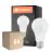 Confezione Multipack 6x Ledvance Classic LED E27 Pera Ghiaccio 10W 1055lm - 827 Bianco Molto Caldo | Dimmerabile - Sostitua 75W