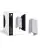 D'Lite Luce Da Parete Aurora Argento Up & Down 6.5W 500lm - 830-840 CCT | IP54